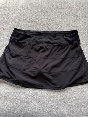 lululemon athletica Black Performance Skort